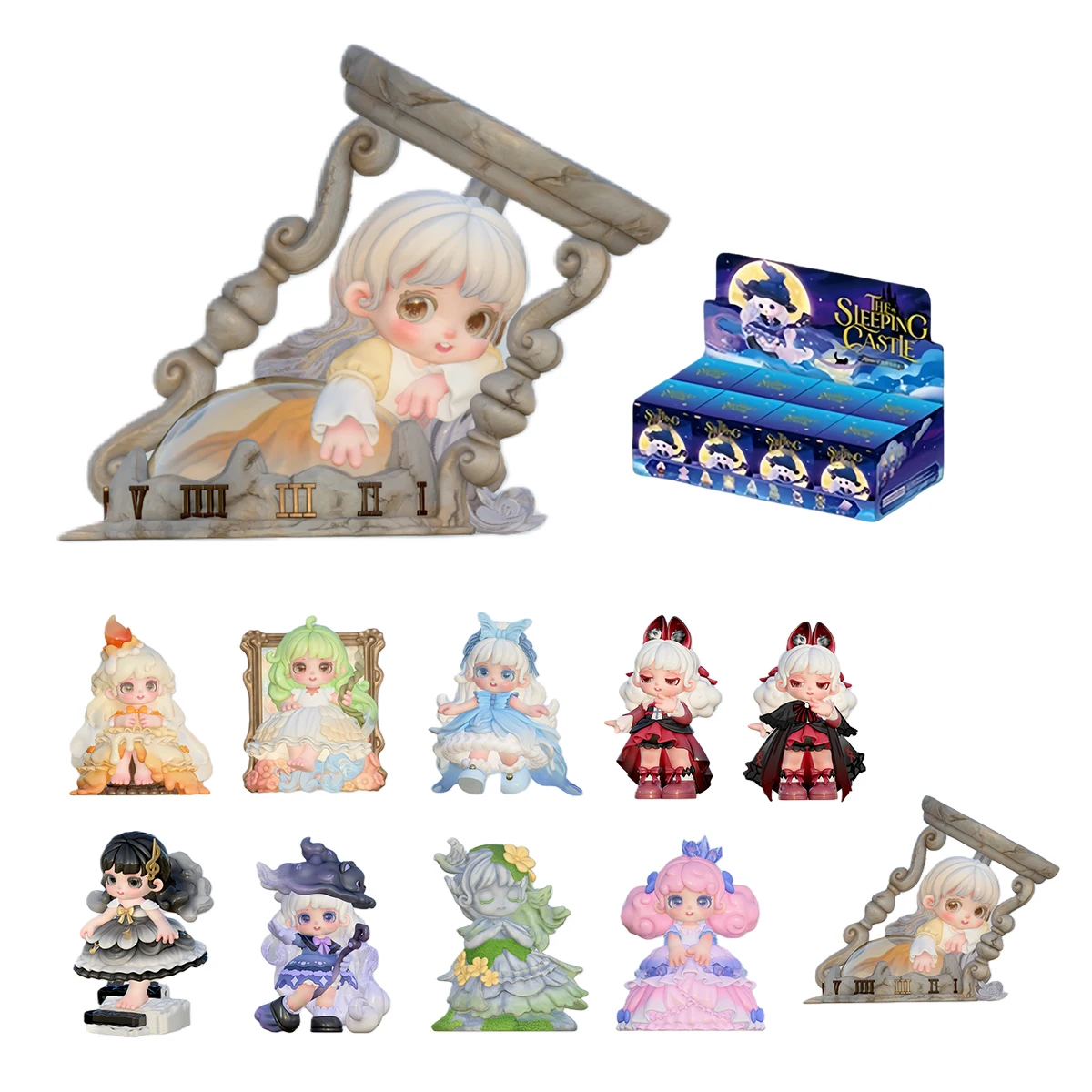 Figura de caja ciega de la serie HIPLAY JOTOYS Miana The Sleeping Castle