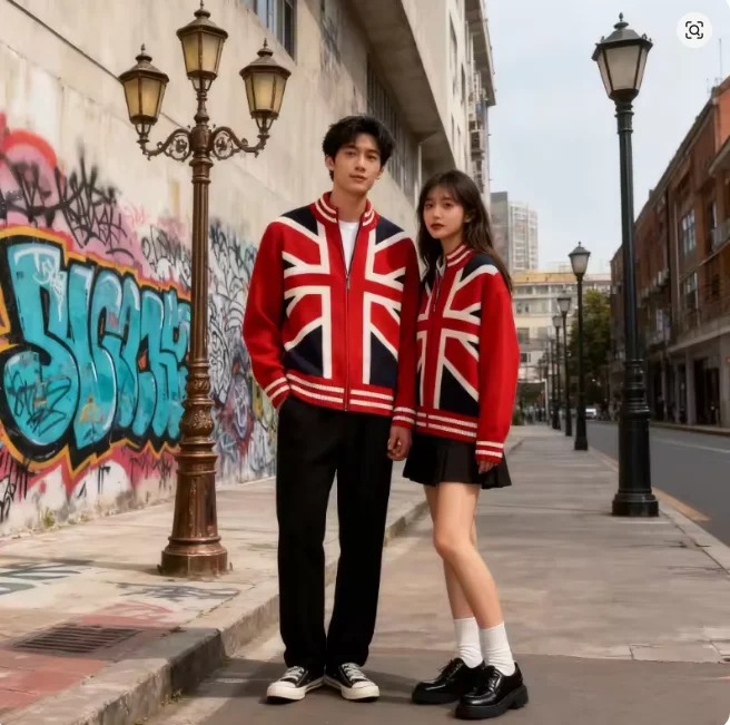 

Кардиган в полоску со звездами, свитер Y2K, осенне-зимний полосатый свитер на молнии в стиле ретро, многофункциональный свитер для пар в стиле панк, хип-хоп