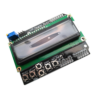 Factory Direct 1602 Character LCD Screen Input and Output Expansion Board Keypad Shield Compatible with UNO R3