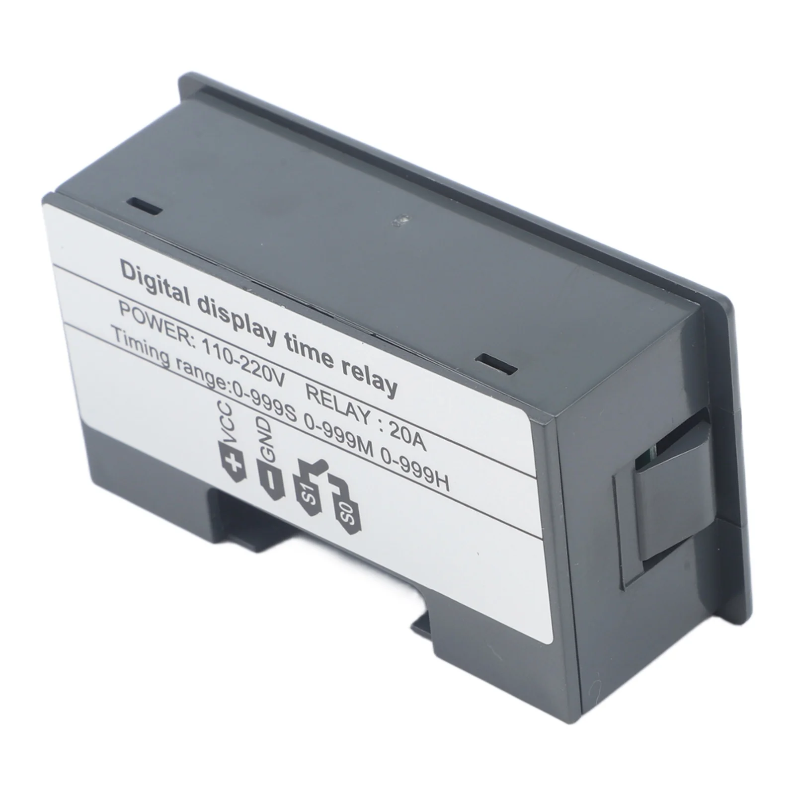 Digital LED Time Relay 110 220V 20A with Programmable Delay Functions and Cycle Timing for Equipment and Lighting Control
