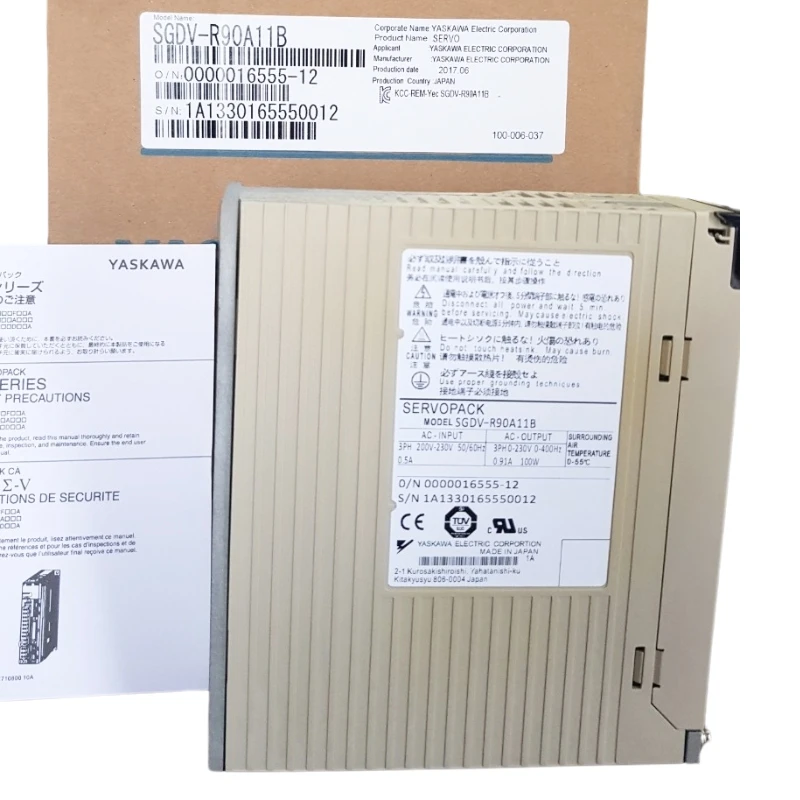 Brand New SGDV-R90A11B Yaskawa Servo Drive 1 Year Warranty