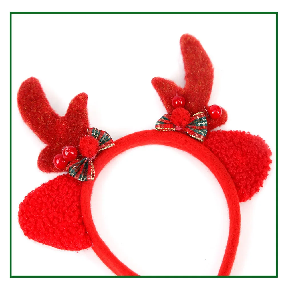 Christmas Antler Headband, Christmas Decoration, Christmas Hair Accessories For Children, Cute Elk Headdress