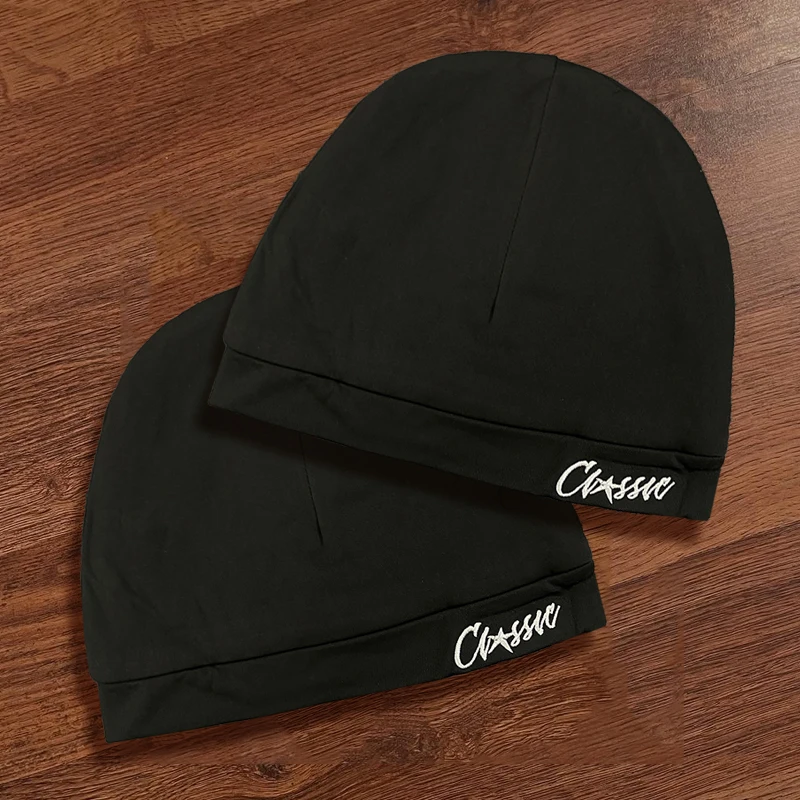 Retro American Street Hip-Hop Embroidered Pattern Pullover Hat Versatile High Street Style for Men And Women