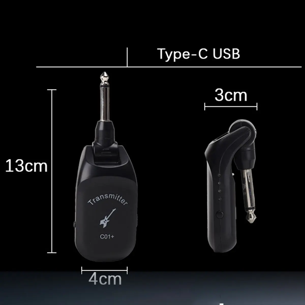 

Беспроводная система для гитары A23G C01+: аудиопередатчик, приемник, звукосниматель, перезаряжаемая беспроводная система для электрогитары