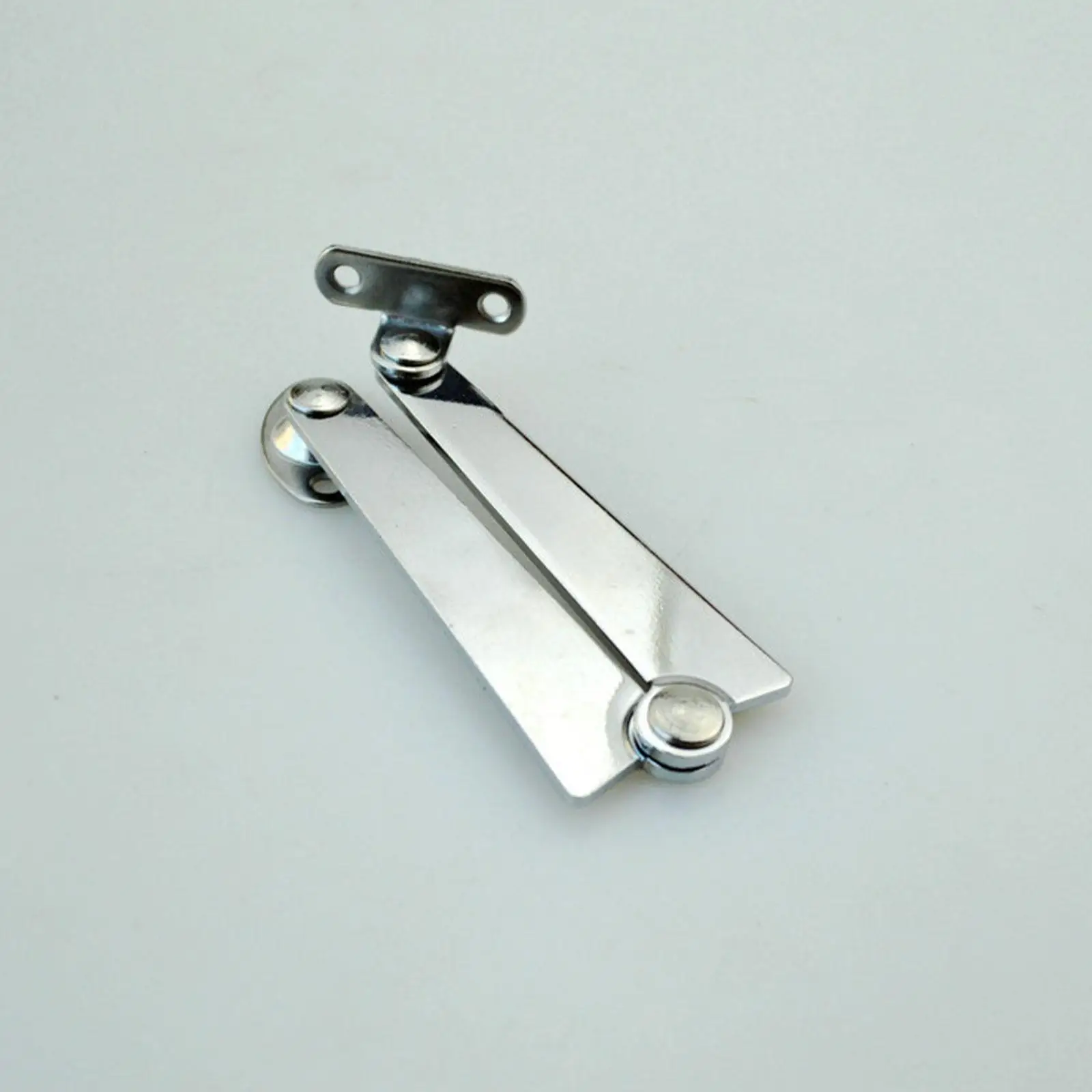 Folding Lid Support Hinges with Mounting Screws Multipurpose Portable Lid