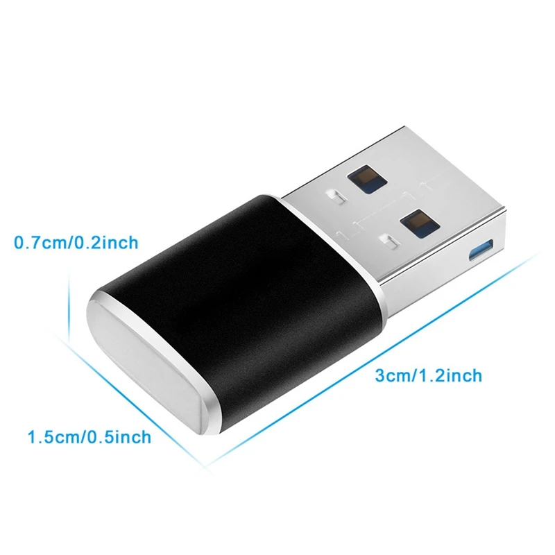 Aluminum Mini USB 3.0 Memory Card Reader Adapter For Micro-SD Card/TF Card Reader Adapter Pc Computer Laptop