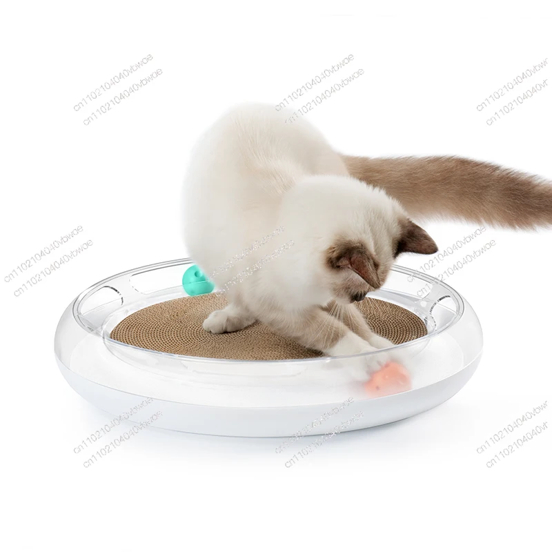 

Cat Scratching Board Nest Non-Shedding Claw Grinder Corrugated Paper Cat Nest Mat Hair Rubbing Cat Supplies