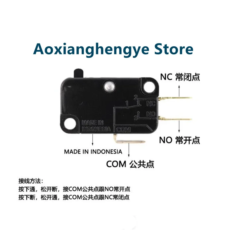 1PCS Micro switch V-15-1C25 point touch travel limiter foot switch core pin 3 Original genuine product