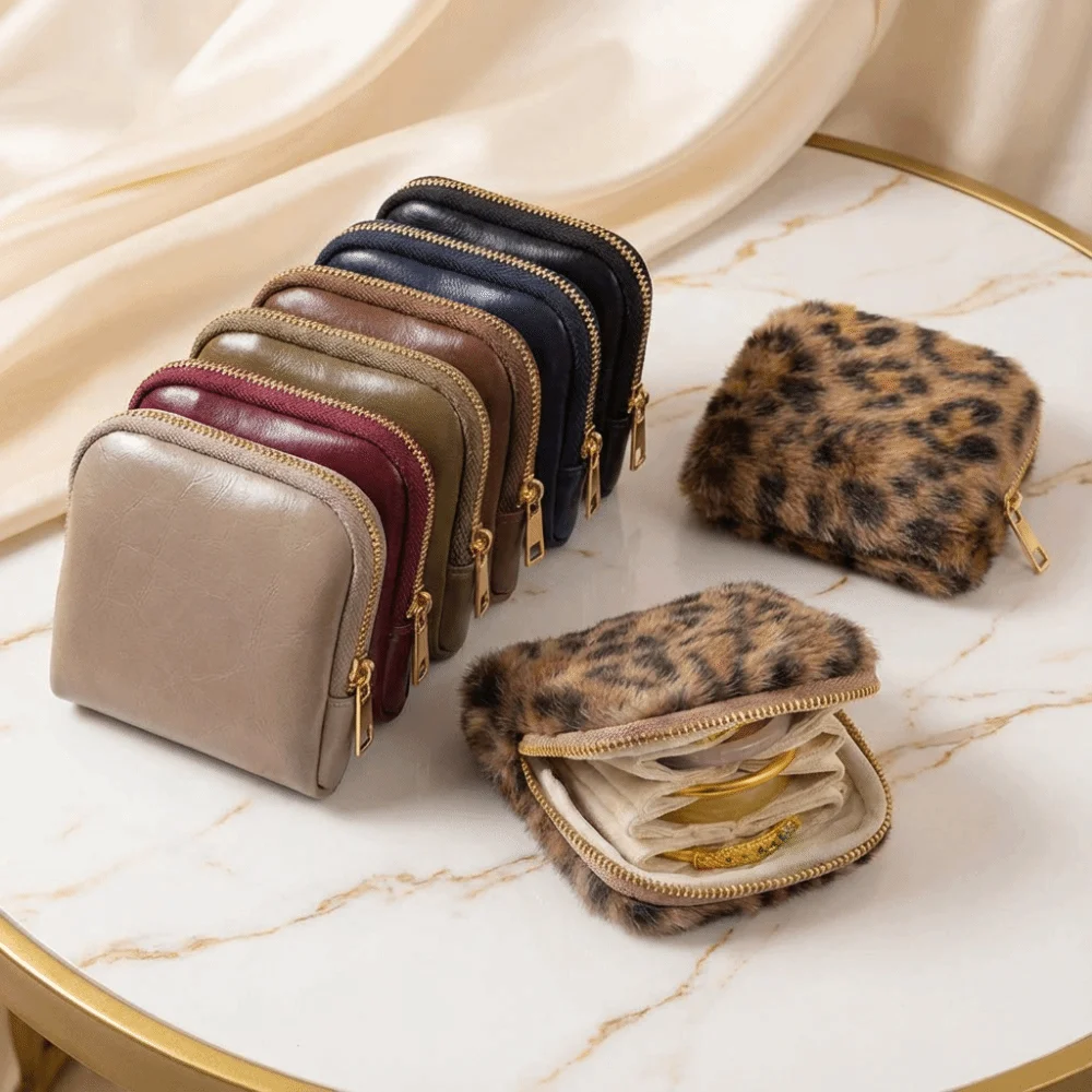 

Многослойная сумка-органайзер для украшений из ПУ-кожи с защитой от царапин, мягкий чехол для демонстрации браслетов, предотвращающий трение