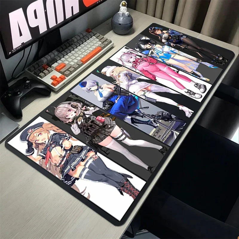 

Nikke the Goddess of Victory Pc Gamer Mousepad Accessories Desk Mat Extended Pad Computer Desks Keyboard Anime Mouse Gaming Mats
