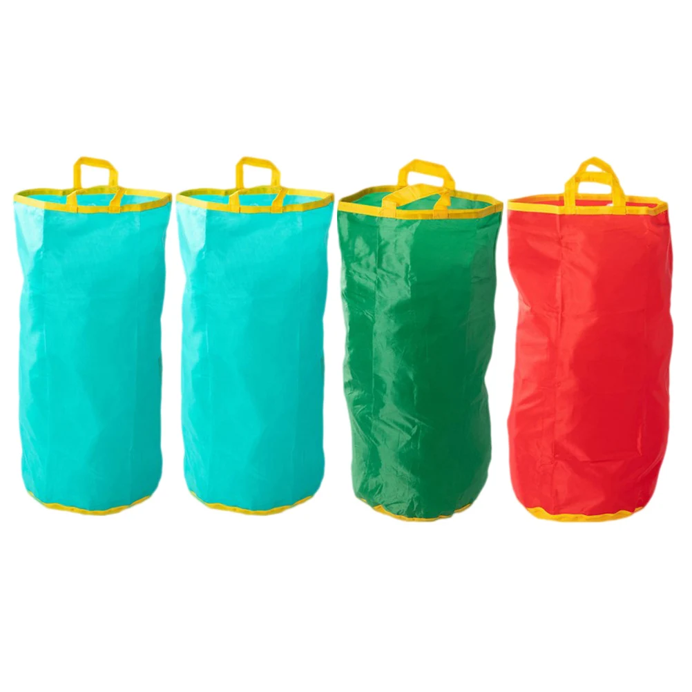 Bolsa de carrera para niños, suministros para fiestas, juegos al aire libre (Color aleatorio), 1 paquete, 4 Uds.