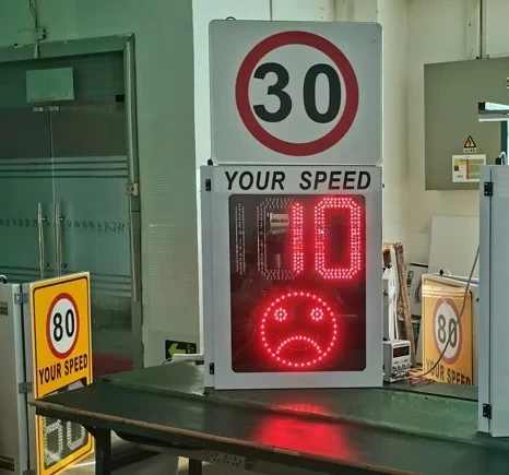 Solar Powered Radar Speed Detector Traffic Signs for Speed Limit Solar Radar Sign for Sale