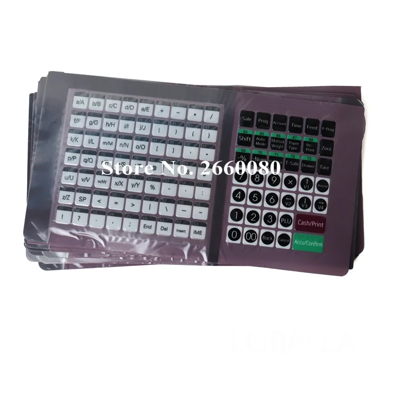 Brand New Key Sheet for Yousheng TM-A 2017 Lable Scale Keboard Film English version
