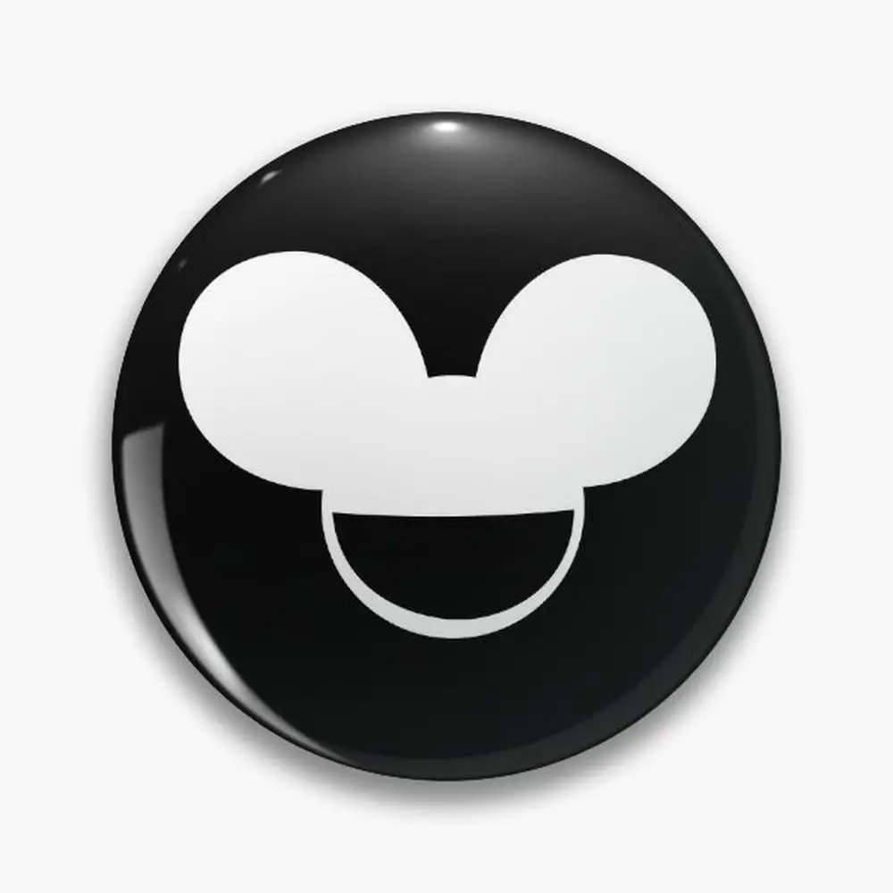 DeadMau5 Mouse - Logo Pin Botones Broches Accesorio de joyería Personalizar Broche Insignias de solapa de moda