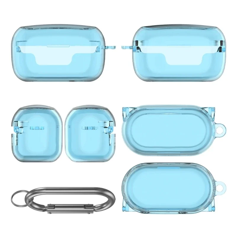 Flexible Clear Protector Case Suitable For TE-V1R HEN Earphone Shockproof Cover Scratch Resistant Sleeve Daily Use