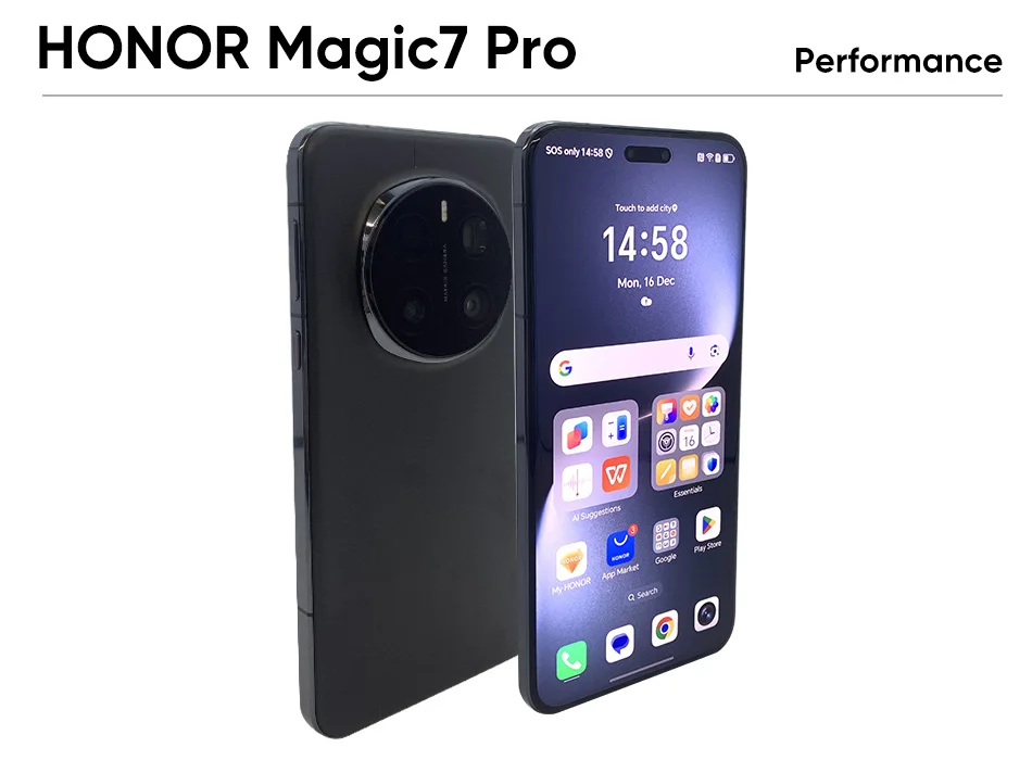 【IN STOCK】Global Version HONOR Magic7 Pro 5G Smartphone Magic 7 Pro Snapdragon 8 Elite 120Hz OLED Screen 100W Fast Charge