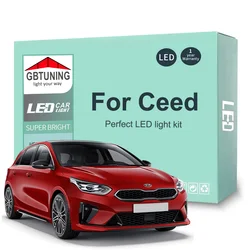 Cars Accessories LED Interior Light Bulb For KIA Ceed Proceed Hatchback SW ED JD CD 1 2 3 MK1 MK2 MK3 2006-2020 2021 2022 2023