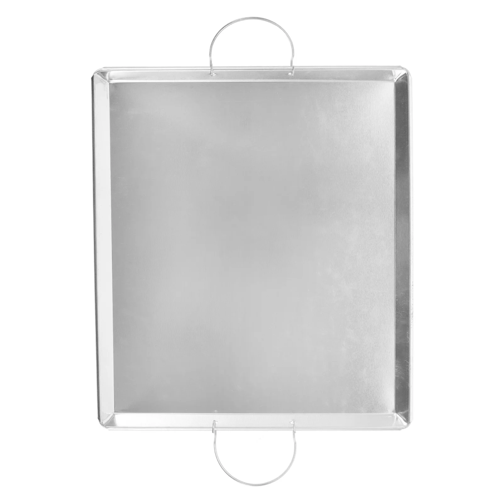 

Steamed Rice Rolls Maker Metal Plate for 30cm Pot Rectangular Steam Pan Vermicelli Roll Tray with Handle Kitchen Accessories