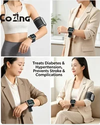 Diabetes Colorful Laser Therapy Watch Treating Blood Sugar Blood Pressure Prevent Stroke Prevent Stroke and Hypertension