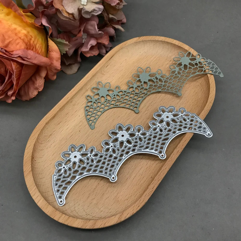 1pcs metal cutting dies cut die mold Floral Lace Edge Scrapbook paper craft blade punch stencils dies