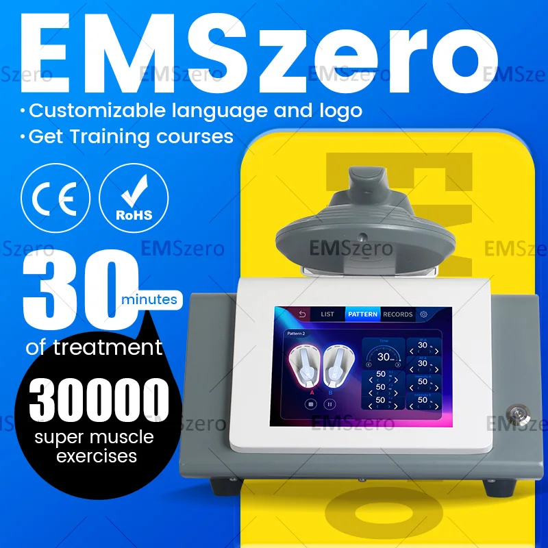 EMSzero Machine Sculpting Body Muscle Stimulation Massager EMS RF Sculpt 15 Electromagnetic Butt Fat Healthy Beauty Store Salon