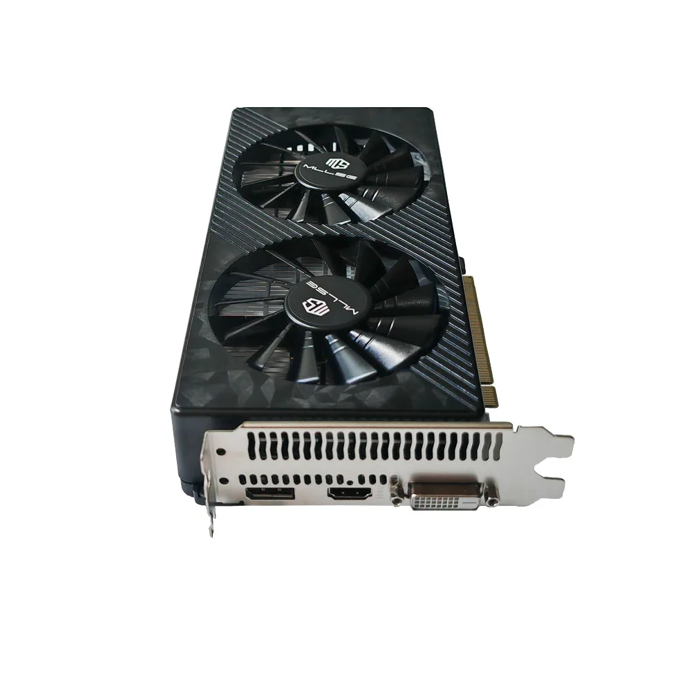 بطاقة رسومات الألعاب MLLSE AMD RX 590 8GB 2304SP GDDR5 256Bit PCI-E 3.0 × 16 6Pin Radeon GPU Rx 590 بطاقة فيديو Placa De Video