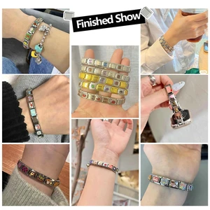 Edelstahl -Charmeperlen, Zirkon, Herz, Stern, Muschelanhänger, italienisches Armband, Schmuck, DIY, Großhandel, Mode, 9mm 8 Hauptverkaufsstar Ninja Steel - №1