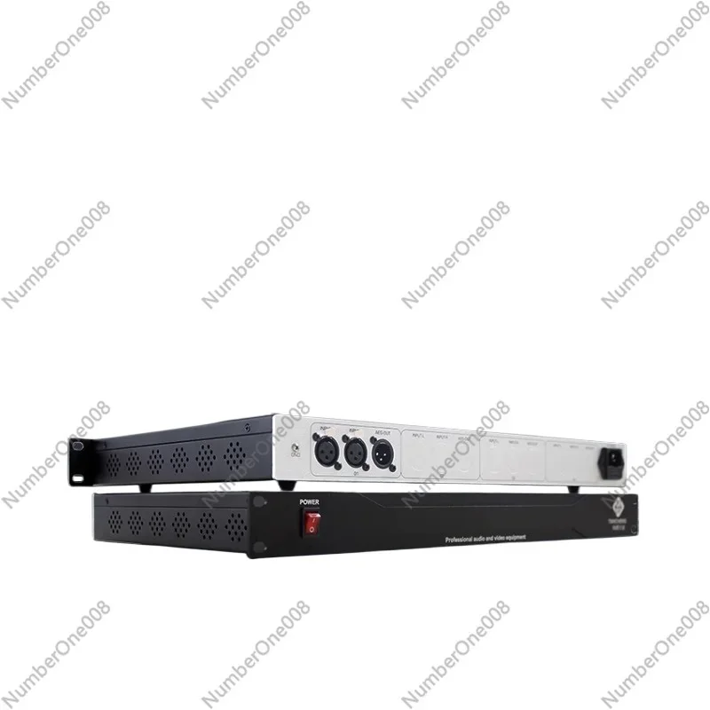 Multi-group analog balanced audio to AES digital standard 1U all-aluminum chassis