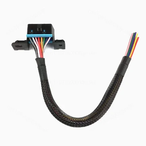 16PIN J1962F OBD2 Female to Open Cable