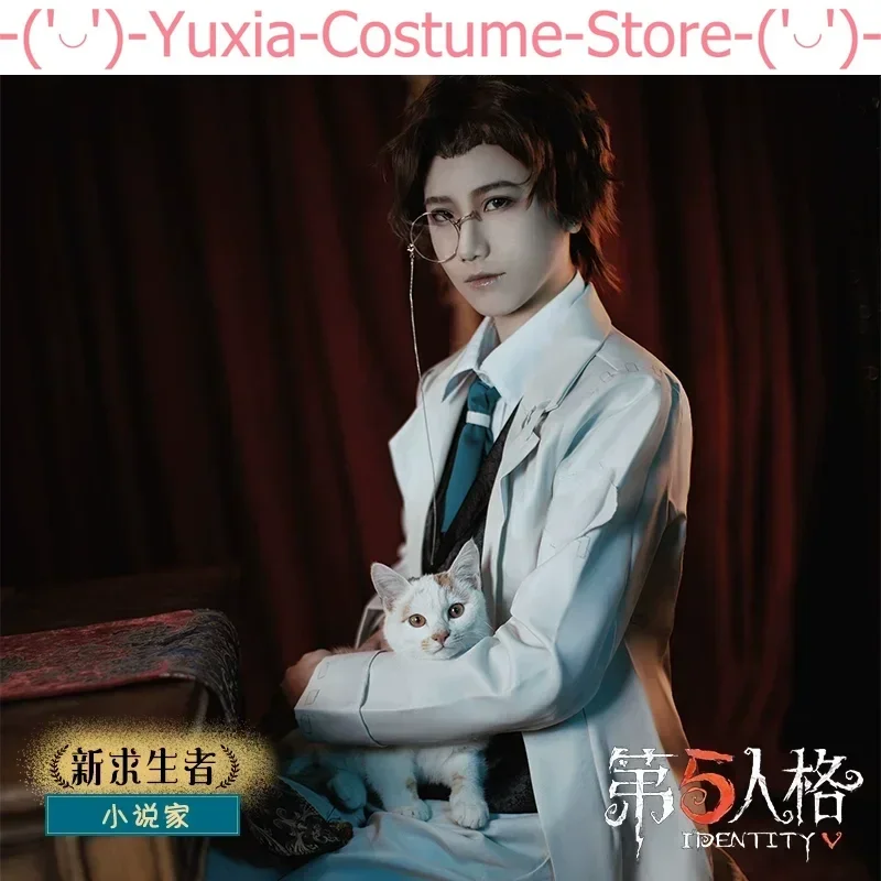 Identity V Cos Orpheus Novelist Cosplay Costume Cos Game Anime Party Uniform Hallowen Play Role Clothes Clothing New Full