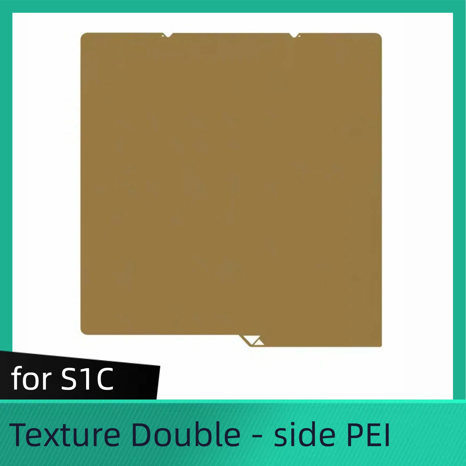 

PEI Sheet for Anycubic Kobra S1C Texture Double-Side PEI PEO Plate Board for Kobra S1 Combo 3D Printer Accessories