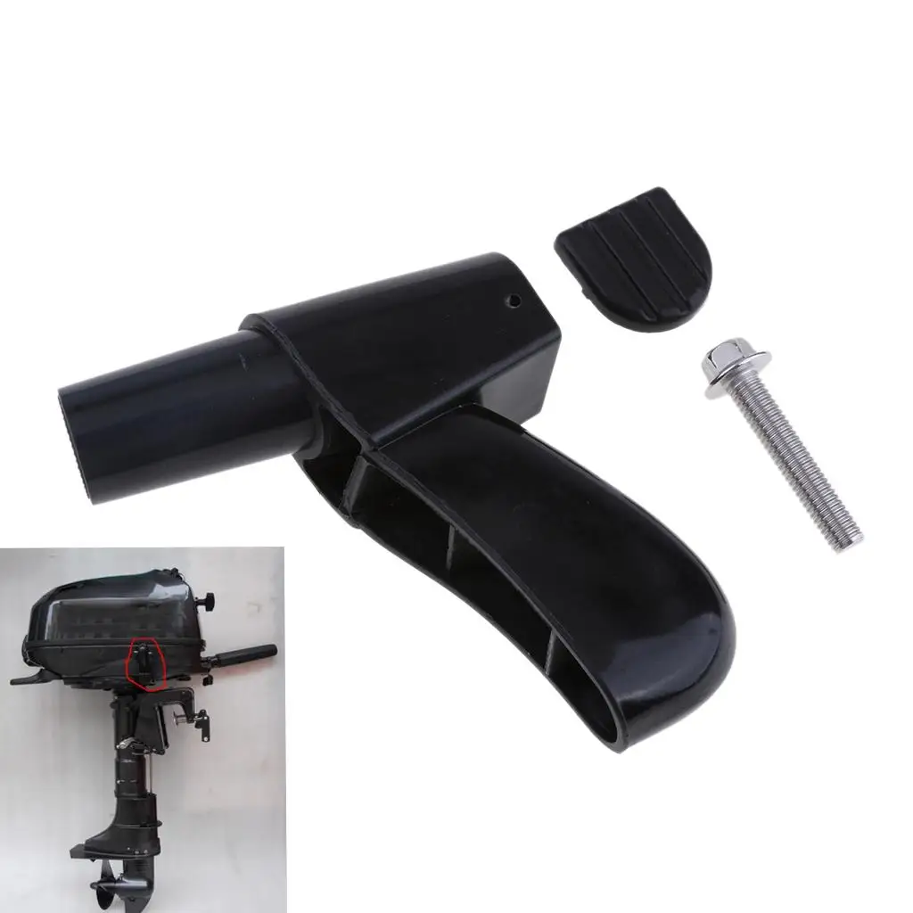 MagiDeal Durable Plastic Boat Outboard Gear Handle for Yamaha 4 Stroke 6HP Engine Kayak Canoe Boat Replacment Accessories
