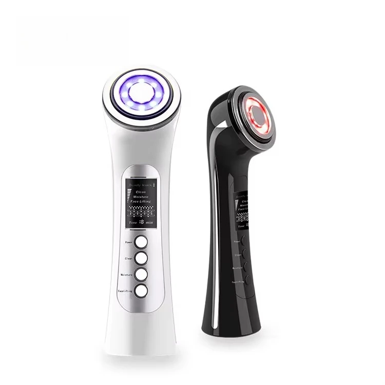

Beauty Equipment 5in1 Ultrasonic Vibration Ion Facial Skin Care Tools Other Beauty Equipment