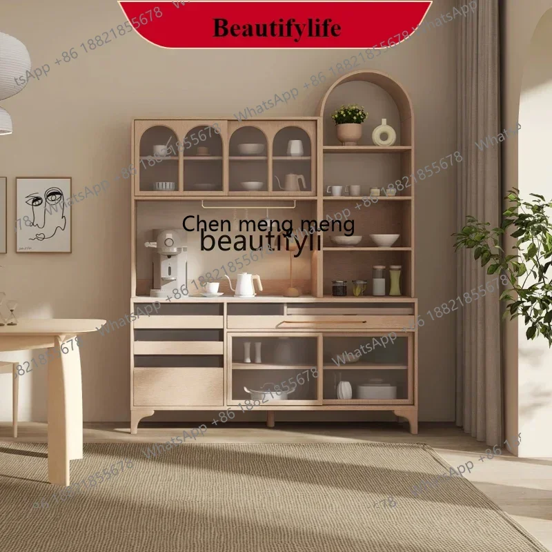 

G153 Edge Nordic living room wine cabinet cabinet integrated storage cabinet against the wall