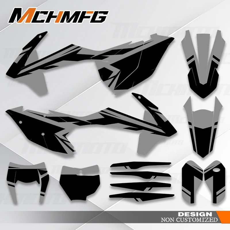 MCHMFG Complete Graphics For KTM 125 250 350 450 SXF 2016 2017 2018 EXC 2017 2018 2019 Motorcycle Decal Sticker