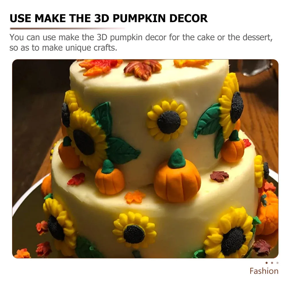 

6 шт. силиконовая форма для тыквы Хэллоуин форма для торта форма тыквы инструмент для выпечки Хэллоуин принадлежности для выпечки силиконовые формы для кексов