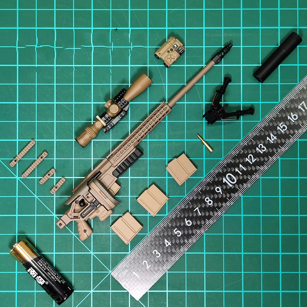 1/6 EASY&SIMPLE ES 26065RA US. Poupée soldat CAG, armes principales, Sniper SRL, matériau PVC non réel, environ 15-20 CM pour poupée d'action de 12 pouces