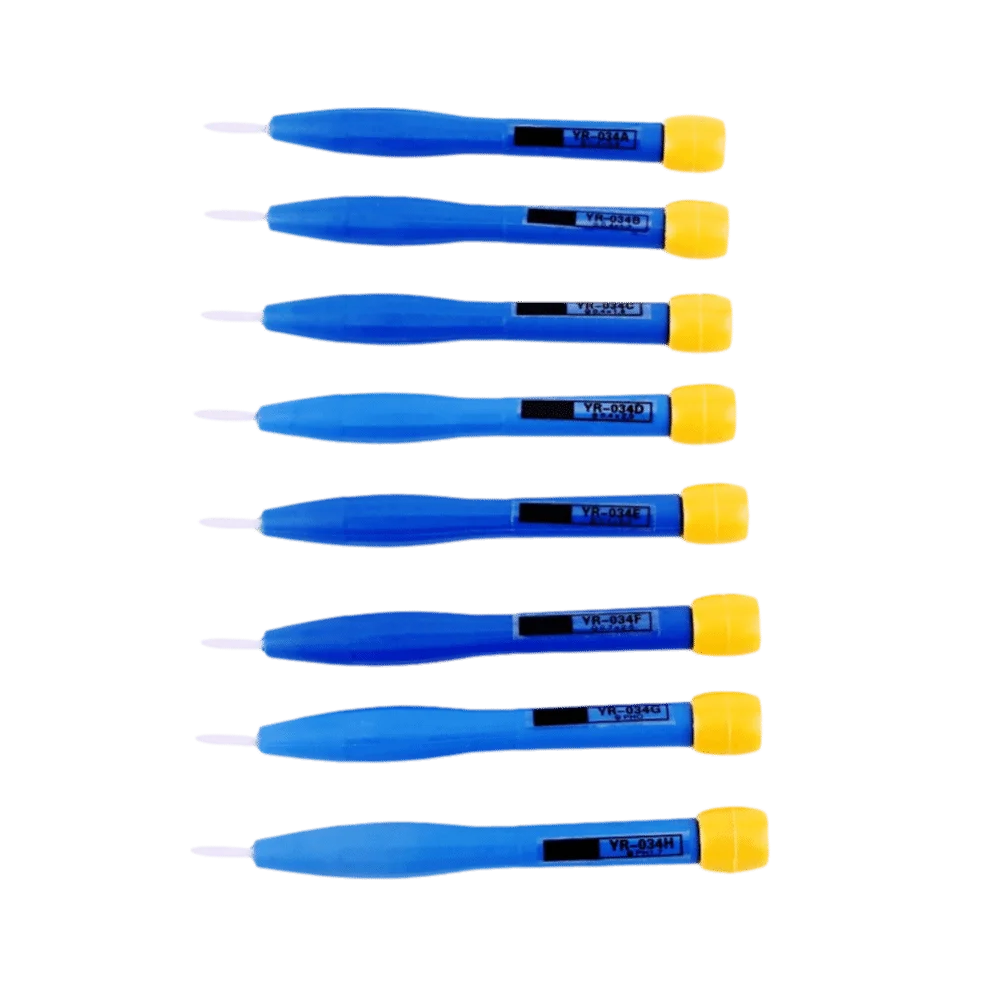 

8pcs Set Adjust Frequency Adjust Frequency Screwdriver Anti Static Ceramic Material Ceramic Screwdriver Plastic Material