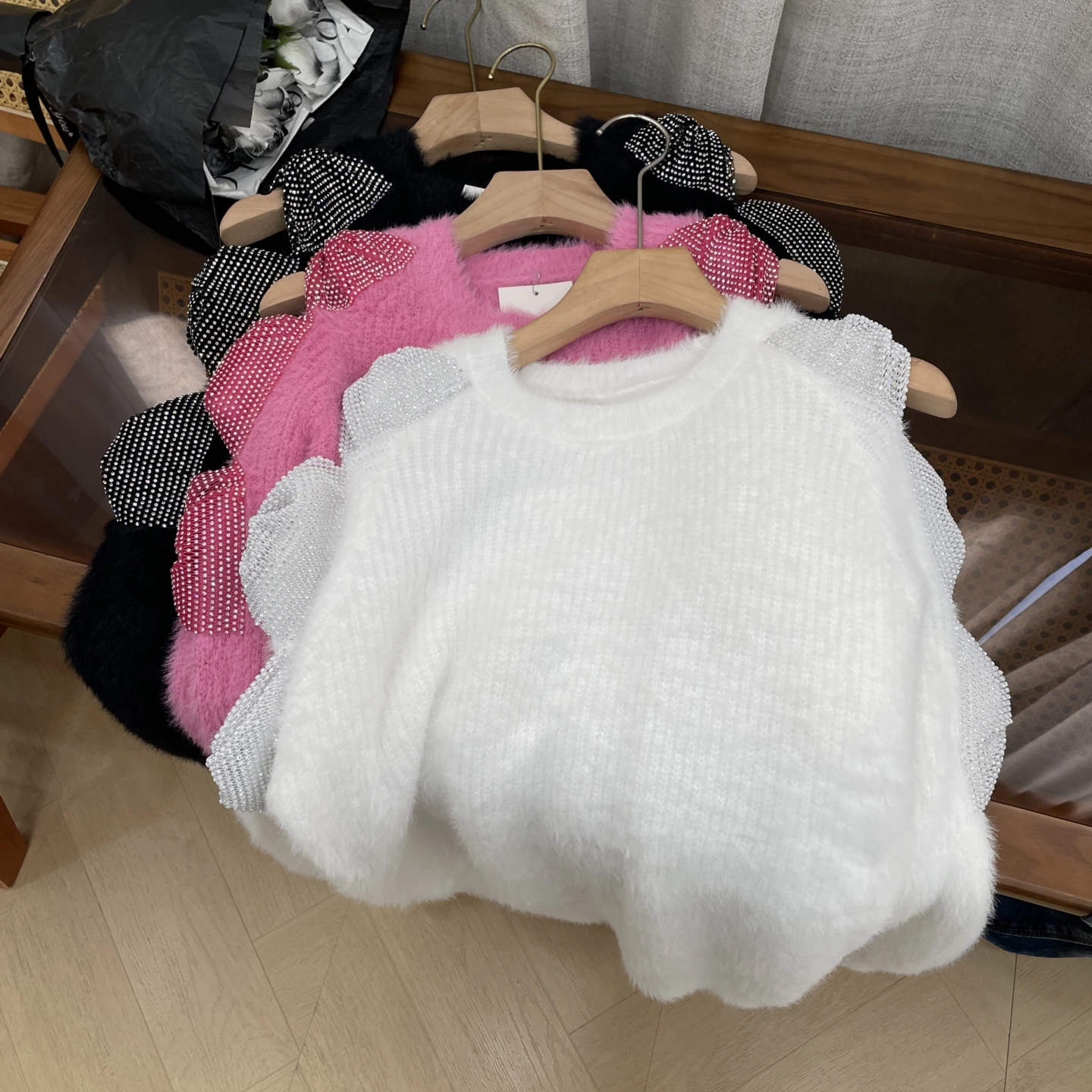 سترة طويلة Sve بلون أنيق للنساء كاجوال دافئة مستقيمة مقطوعة K4 للخريف والشتاء سترة محبوكة حلوة