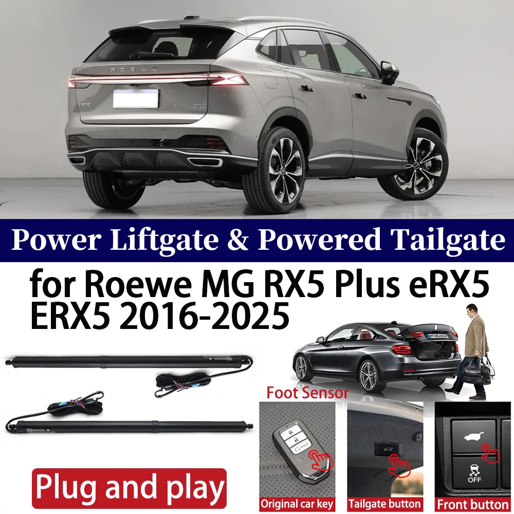 for Roewe MG RX5 Plus eRX5 ERX5 2016-2025 Car Auto Power Electric Tailgate Liftgate Lift Trunk Closer System Boot Lift Motor Kit