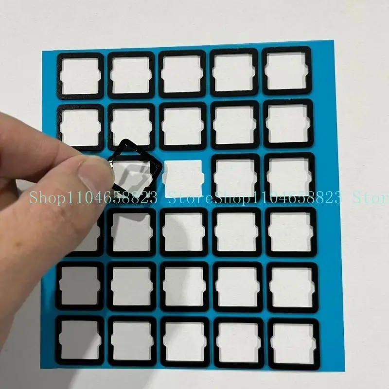 652F Mechanical Keyboards Switches Pad 120Pcs Hot-Swappable Keyboards Switches Muffler Pad AntiStatic EVA PEs PORON Material