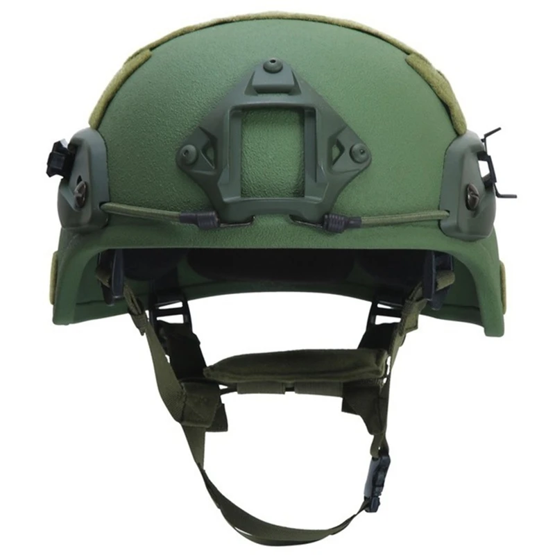 ISO Certified Aramid Bulletproof Capacete, MICH 2000 NIJ IIIA Cabeça Proteção