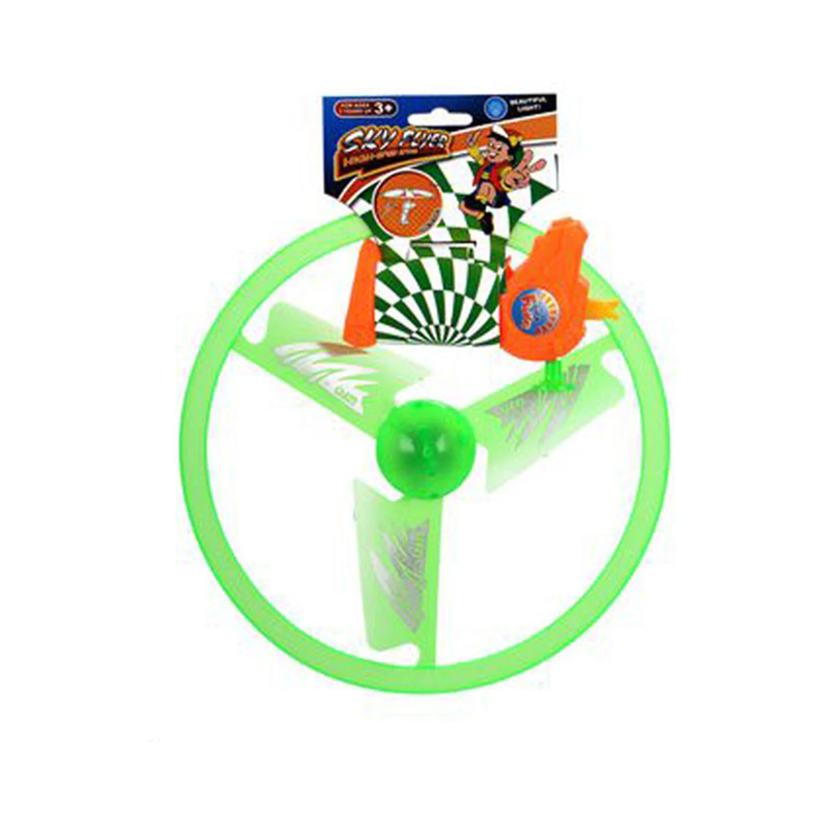 Fun Rotating Flying Toy LED Light Processing Flash Flying Toy For Children Outdoor Play