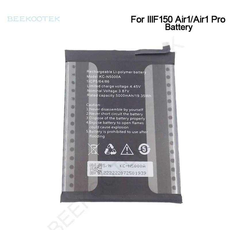 IIIF150 Air1 Pro Battery New Original Battery Inner Built In Cellphone Battery Replacement Accessories For IIIF150 Air1 Phone