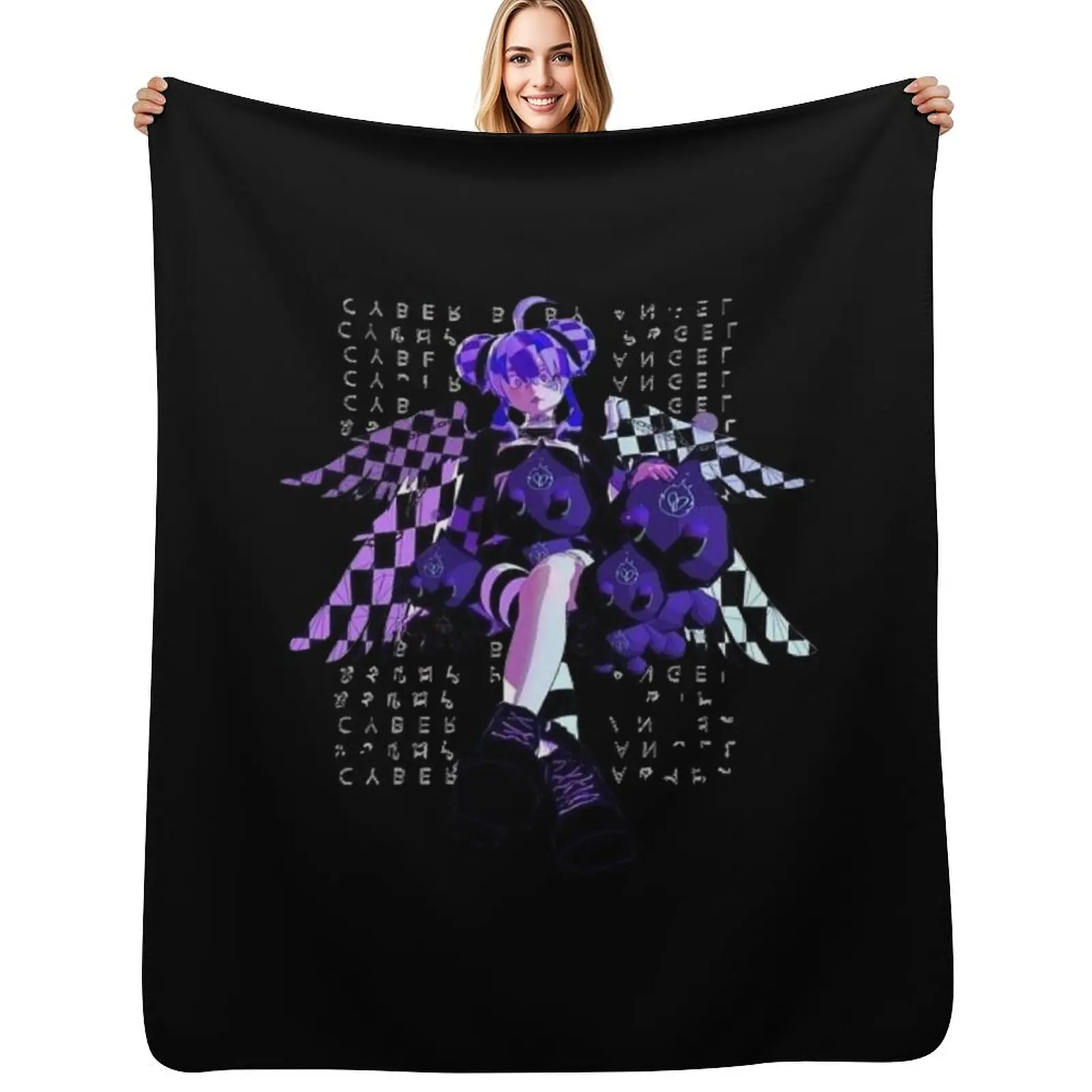 

yameii Throw Blanket Ultra Soft Flannel Fleece Blanket for All Seasons