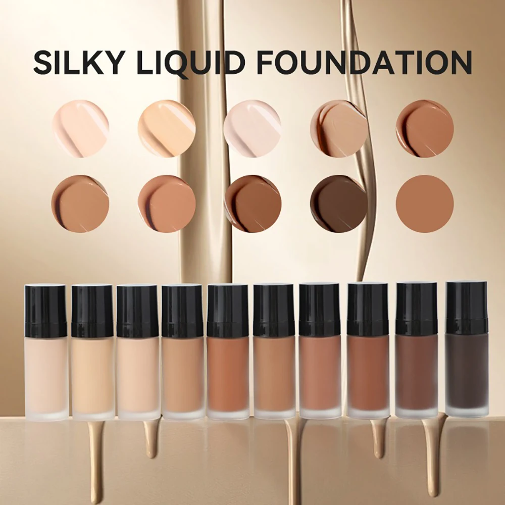 45g Moisturizing Foundation Private Label Wholesale Brighten Skin Tone Conceal Full Coverag Custom Logo Waterproof Makeup