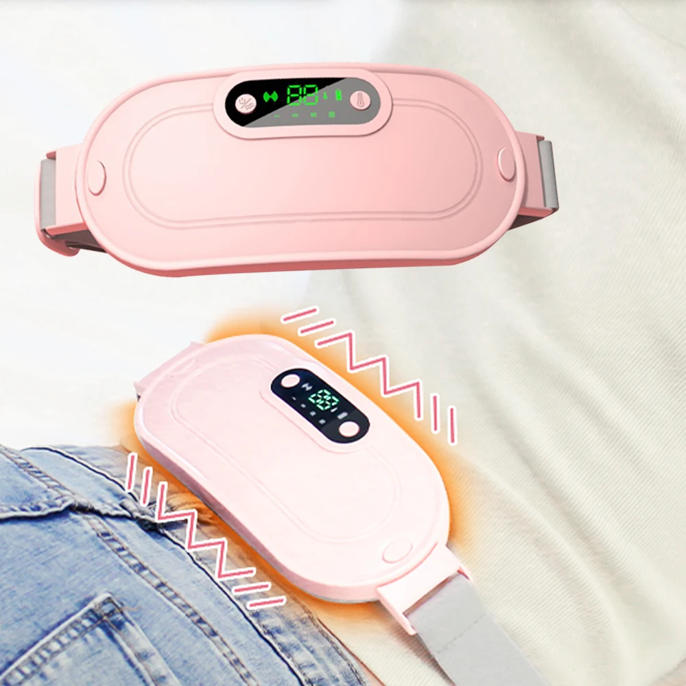 Waist Massager Portable Electric Heating Pad Waist Belt Device Massage Warm Palace Treasure Abdominal Bag