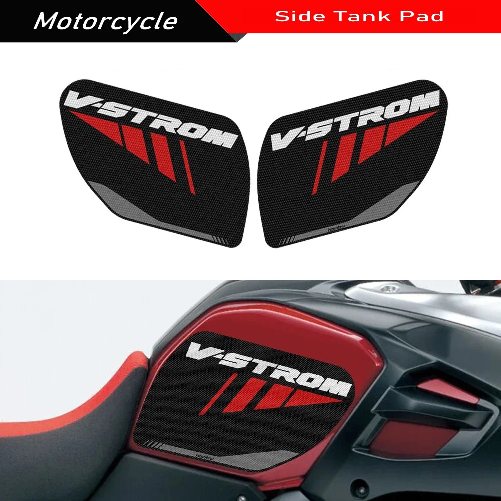

Наклейка-протектор на бак для мотоцикла (защита коленей, противоскользящая) для SUZUKI V-STROM 1000 XT ABS 2017-2020
