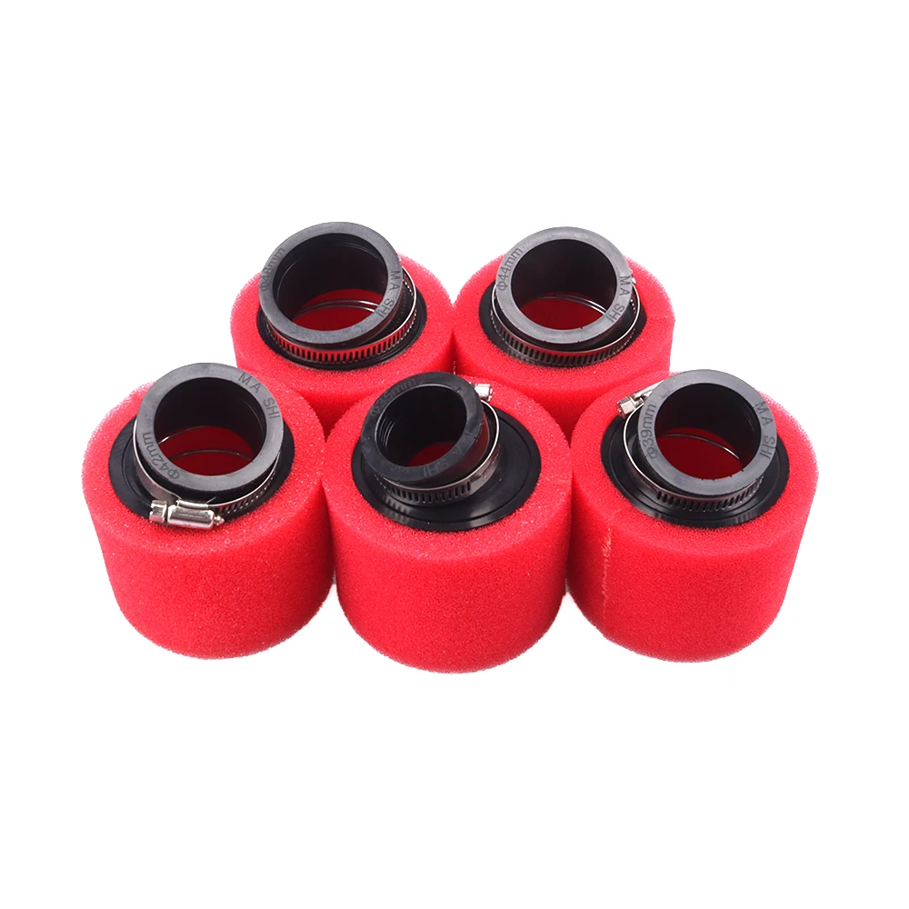 Motorcycle Gas Fuel Filter Universal High Flow Air Filter Sponge Cleaner for 110cc 125cc 150cc 250cc Pitbike Moped Dirt Scooter image 3
