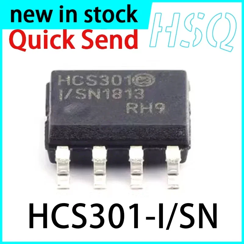 5PCS HCS301-I/SN HCS301 SOP8 Automotive Remote Control Decoder Multiplexer Chip Integrated Circuit IC